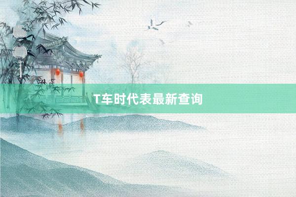 T车时代表最新查询